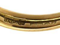 Edwardian Small 18ct Gold Knot Ring