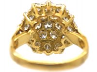 18ct Gold, Diamond Cluster Ring