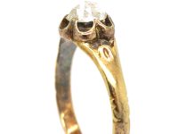 Georgian Heart Shaped Rose Diamond Ring