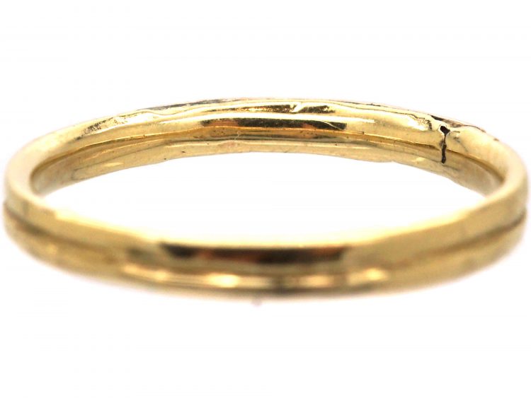 Georgian 9ct Gold Ring set with Almandine Garnets