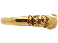 Australian 19th Century 18ct Gold Fede Ring