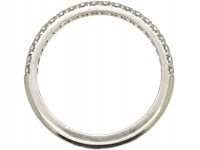 Diamond Set Half Eternity Ring in Original Case by Tiffany & Co
