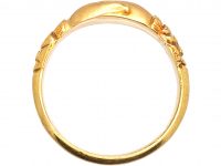 Australian 19th Century 18ct Gold Fede Ring