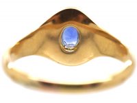 Victorian 18ct Gold Ring set with a Sapphire