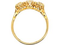Victorian 18ct Gold Three Stone Diamond Ring