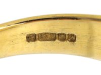 9ct Gold Ring set with Jasper with an Intaglio of a Centaur