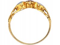 Regency 15ct Gold, Opal & Ruby Ring