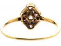 Art Deco 18ct Gold & Platinum, Diamond Ring