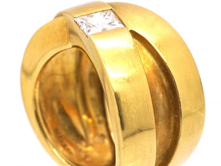 18ct Gold & Diamond Kit & Kaboodle Ring in Original Case by Boodle & Dunthorne