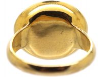 9ct Gold Ring set with Jasper with an Intaglio of a Centaur