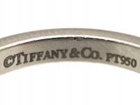Diamond Set Half Eternity Ring in Original Case by Tiffany & Co