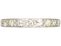 Art Deco Platinum & Diamond Eternity Ring