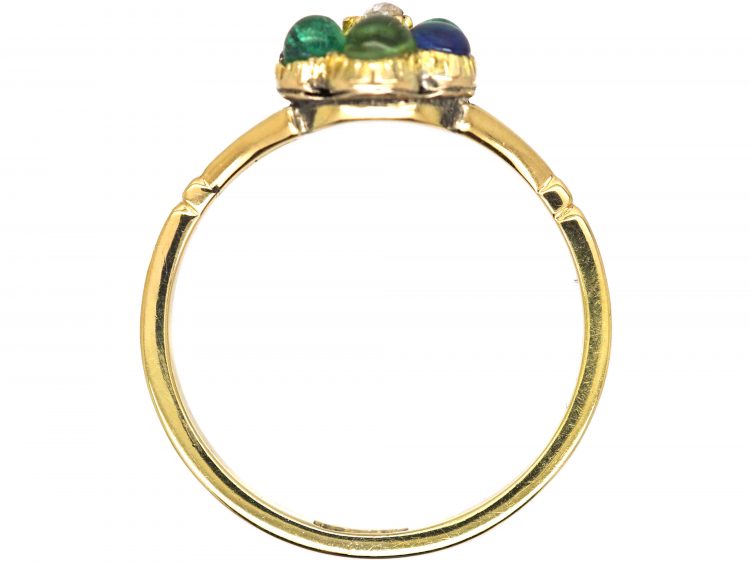 Edwardian 18ct Gold Dearest Ring