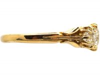 Victorian 18ct Gold Three Stone Diamond Ring