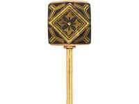 Victorian Damascene Tie Pin