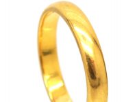 22ct Gold Wedding Ring made in 1930