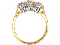 18ct White & Yellow Gold, Three Stone Diamond Ring