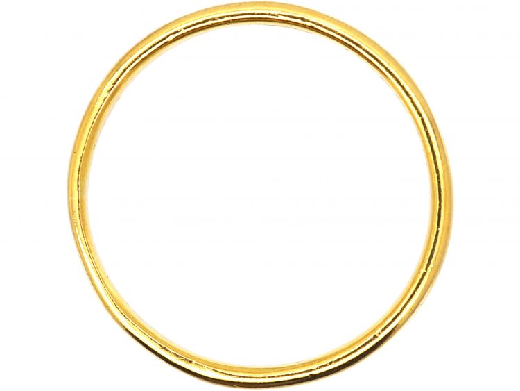 22ct Gold Wedding Ring by Charles Green & Sons made in 1933