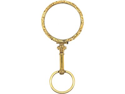 Georgian Gold Cased Quizzing Glass