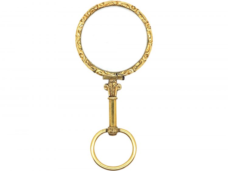 Georgian Gold Cased Quizzing Glass