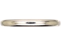 Retro Platinum Wedding Ring
