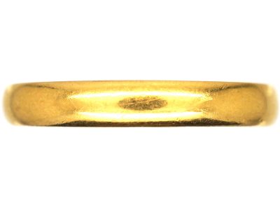 22ct Gold Wedding Ring made in 1930