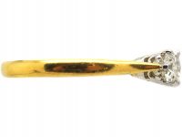 18ct White & Yellow Gold, Three Stone Diamond Ring