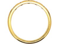French 18ct Gold Ring set with Diamonds