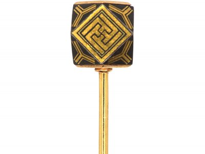 Victorian Damascene Tie Pin