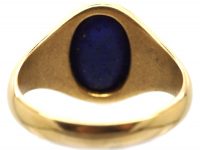 Early 20th Century 18ct Gold Signet Ring set with Lapis Lazuli