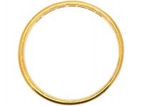 Wide 22ct Gold Wedding Ring made in 1924