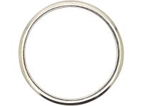 Retro Platinum Wedding Ring