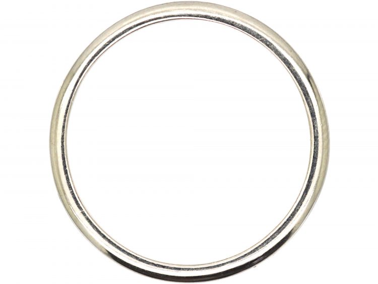 Retro Platinum Wedding Ring