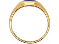 Early 20th Century 18ct Gold Signet Ring set with Lapis Lazuli