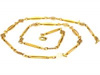 18ct Gold Belle Epoque Ornate Chain