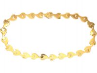 Italian 1970s 18ct Gold Articulated Collar