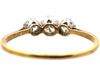 Early 20th Century 18ct & Platinum, Three Stone Diamond Ring