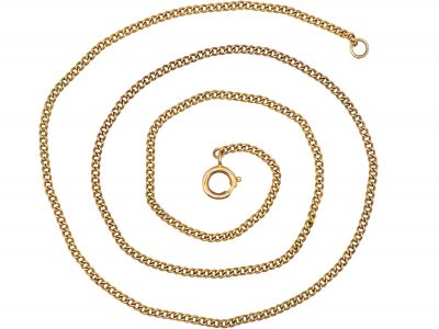 9ct Gold Trace Link Chain