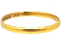 William 1V 18ct Gold Wedding Ring
