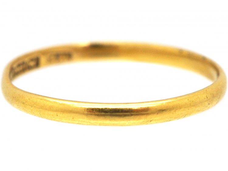 William 1V 18ct Gold Wedding Ring