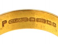 Mid 20th Century 22ct Gold & Platinum Wedding Ring by Charles Green & Sons