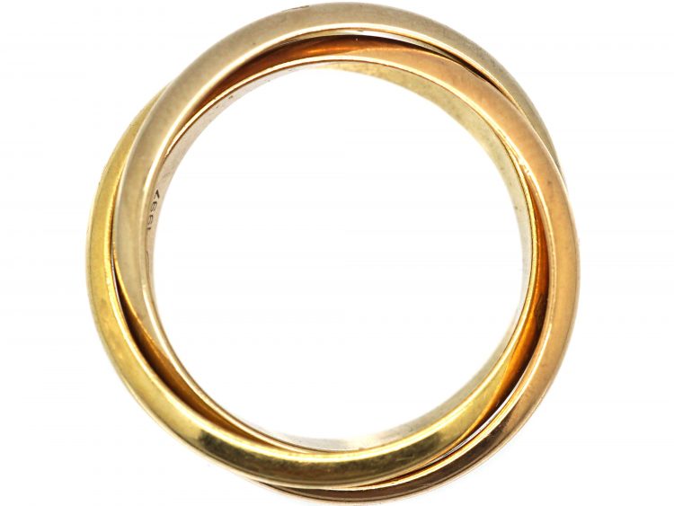 Cartier 18ct Gold Russian Wedding Ring