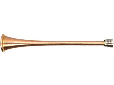 Edwardian 9ct Gold Hunting Horn Brooch