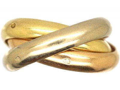 Cartier 18ct Gold Russian Wedding Ring