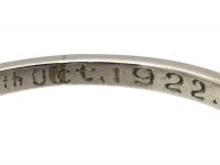 Early 20th Century Emerald & Diamond Three Stone Ring