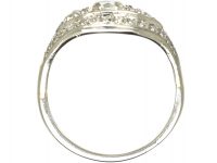 Art Deco Platinum & Old Mine Cut Diamond Ring