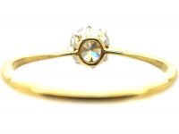 Early 20th Century 18ct Gold & Platinum, Diamond Solitaire Ring