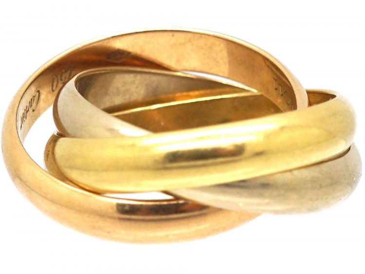 Cartier 18ct Gold Russian Wedding Ring
