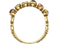 Georgian 15ct Gold Acrostic Ring That Spells Regard