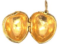 9ct Gold Walnut Locket